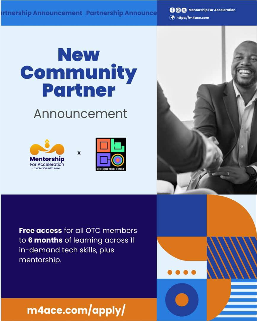 Free 6-month tech training for OTC members with M4ACE